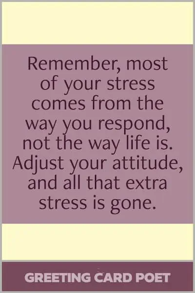 Stress and the way you respond quote.
