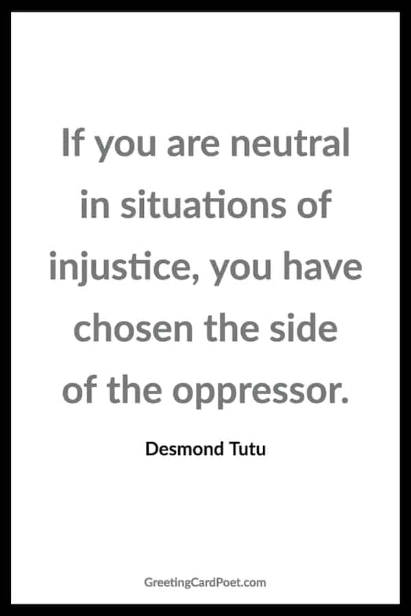 Desmond Tutu quote on equality image