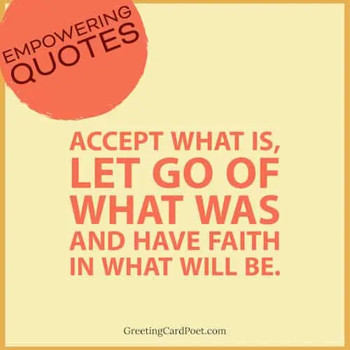 Accept what is quote