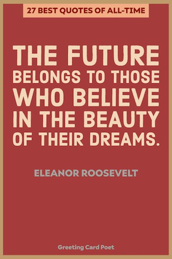 Beauty of their dreams - best quotes of all time