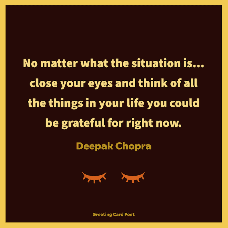 Blessed Quotes - Deepak Chopra