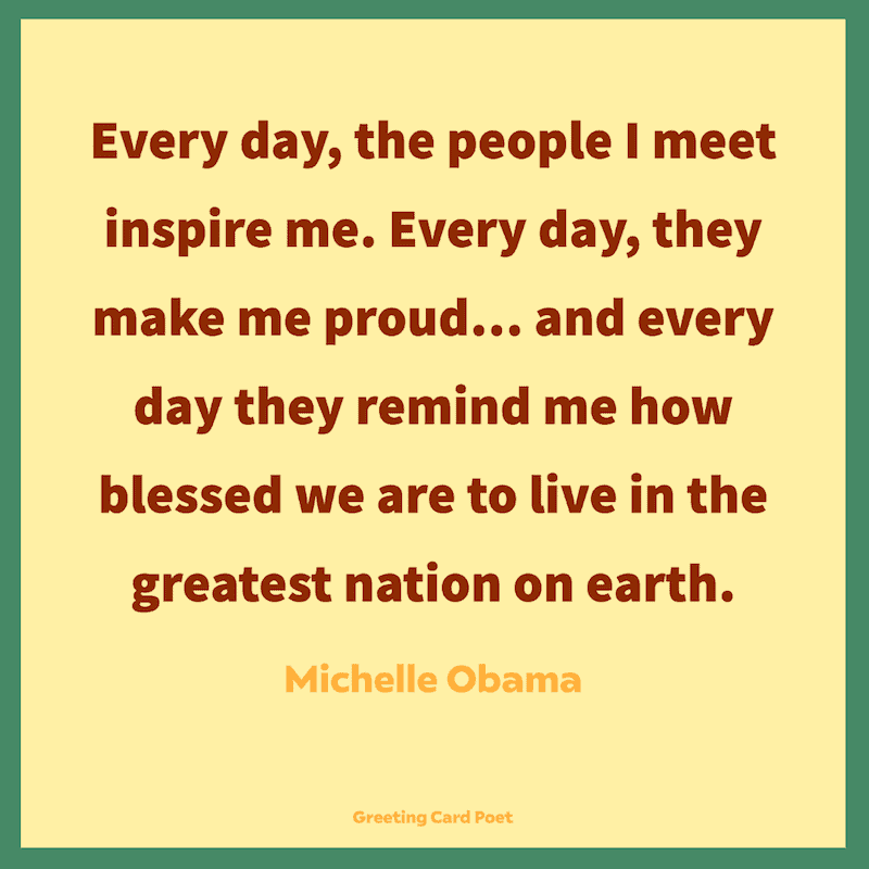 Blessed Quotes - Michelle Obama