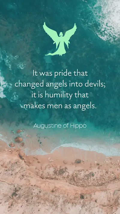 Humility saying by Augustine of Hippo