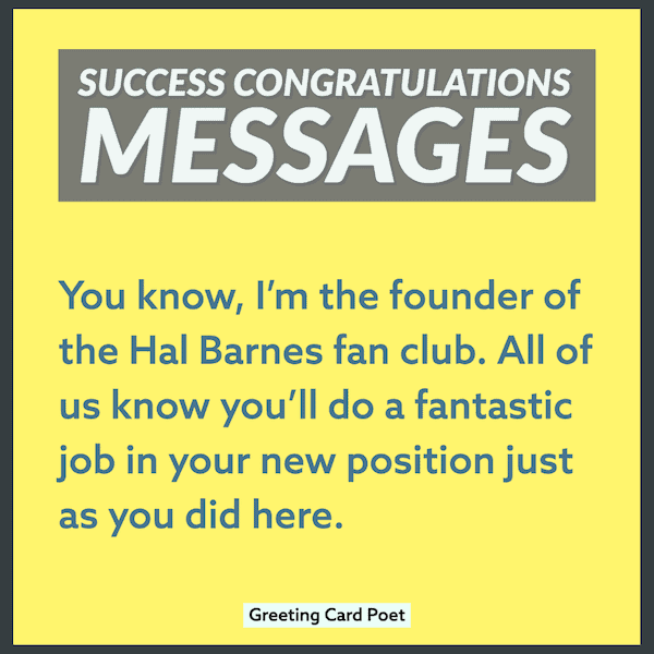 Success Congratulations Messages.