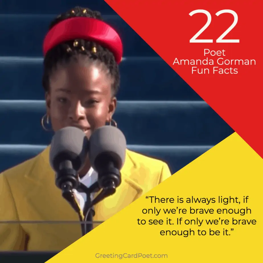 22 Poet Amanda Gorman Fun Facts