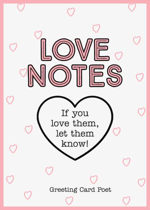Sweet Love Notes