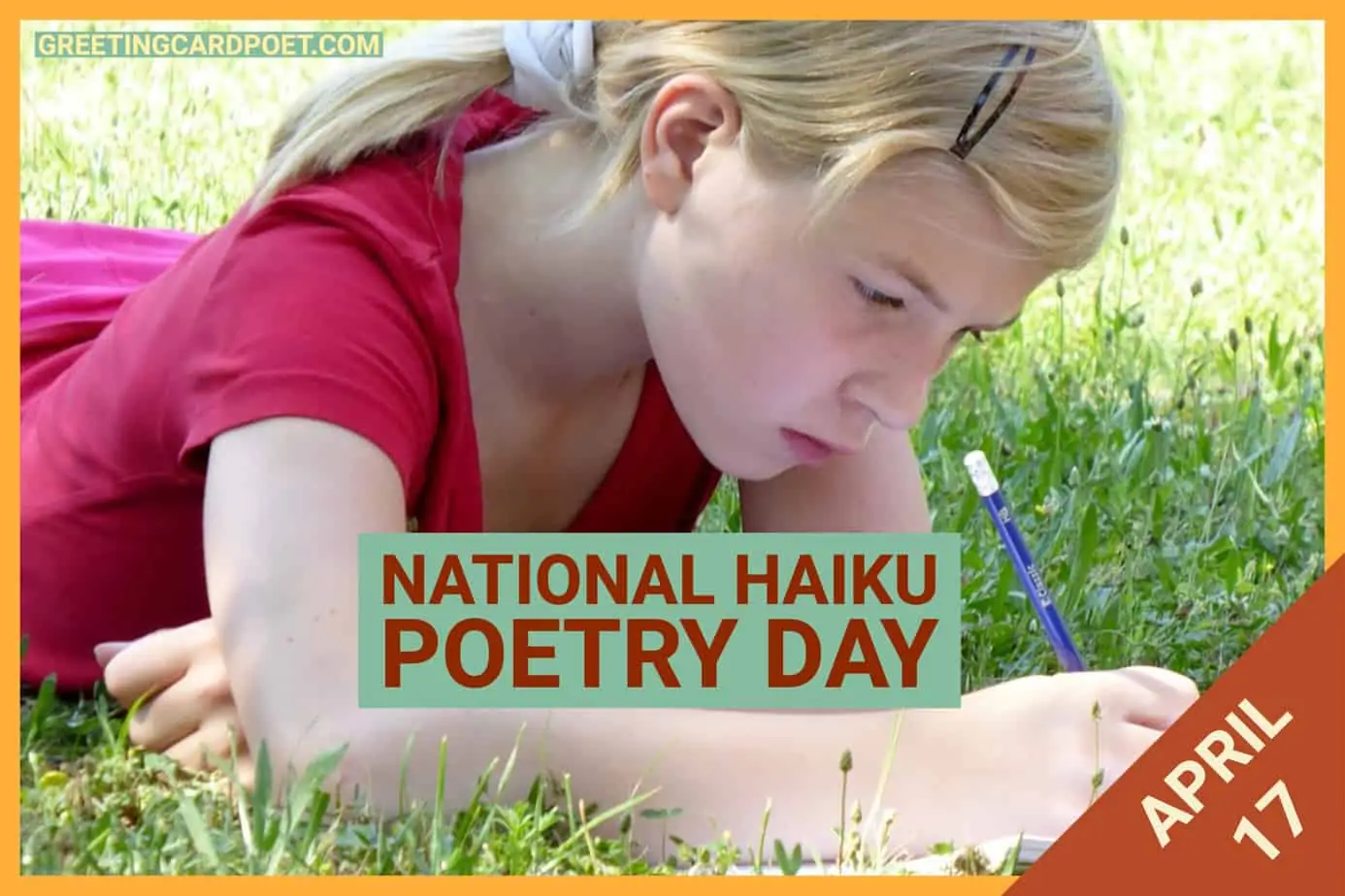 National Haiku Poetry Day.