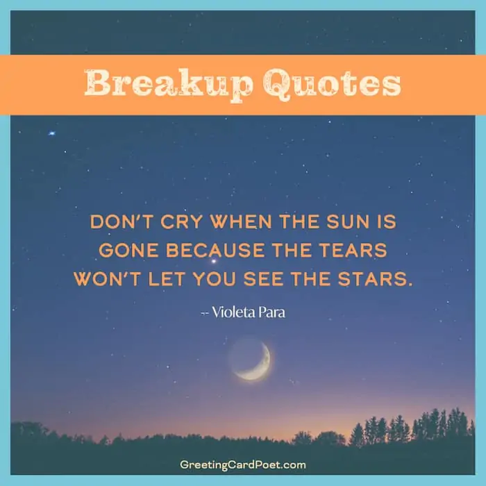 Sad breakup quotes.