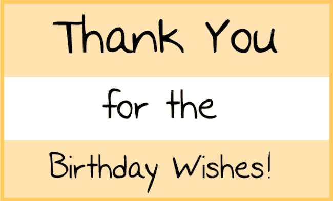 Thank you for the wish or wishes
