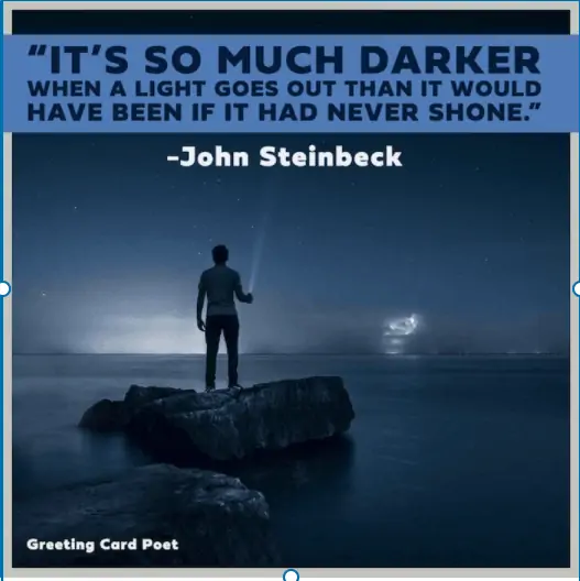 Steinbeck quote on despair