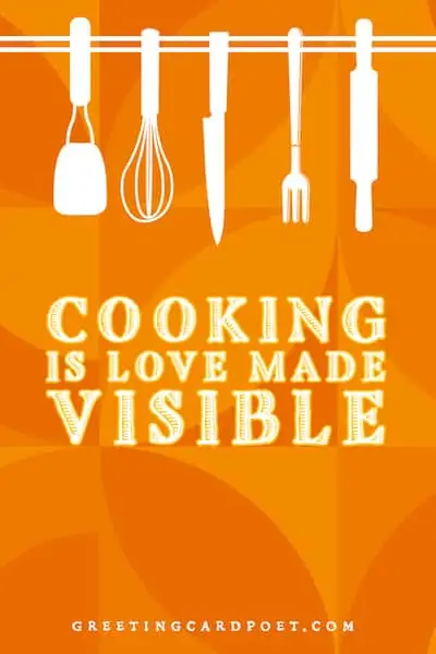 Cooking is Love Made Visible Image
