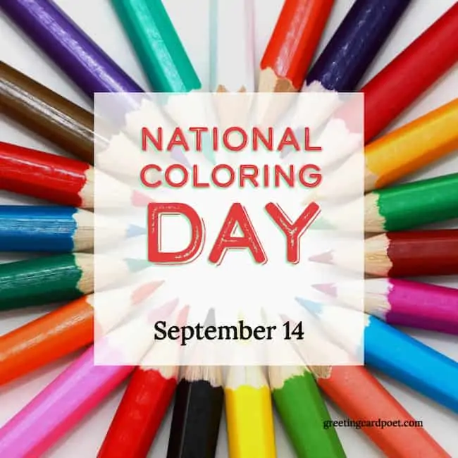 National Coloring Day