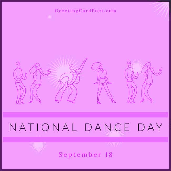 National Dance Day.