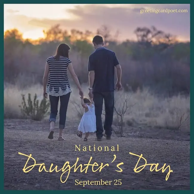 National Daughter's Day.