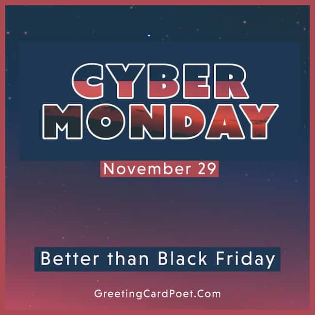 Cyber Monday Captions Because It's An 