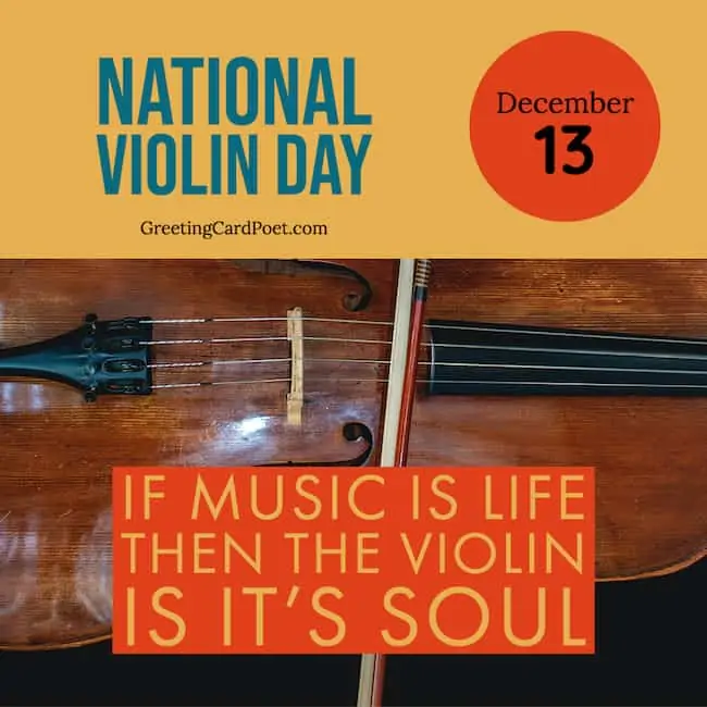National Violin Day Quotes and Captions