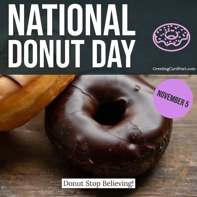 National Donut Day.