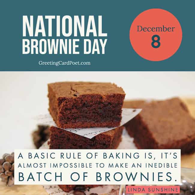 National Brownie Day