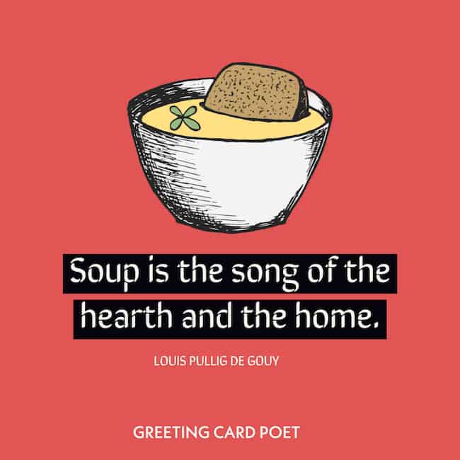 Comforting Soup Quotes