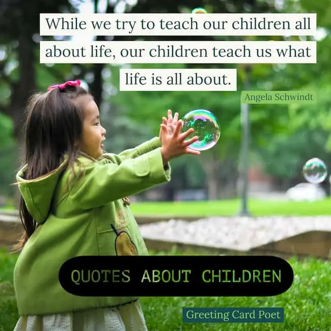 Inspirational Quotes About Children