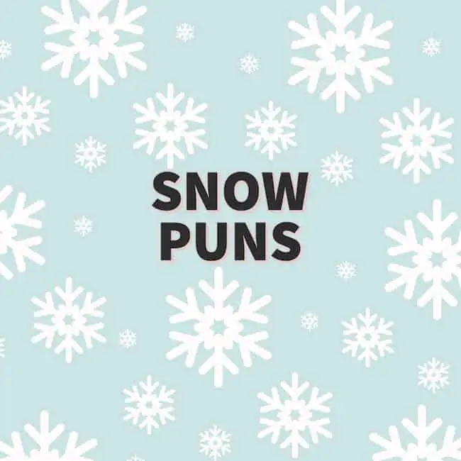 Best snow puns.