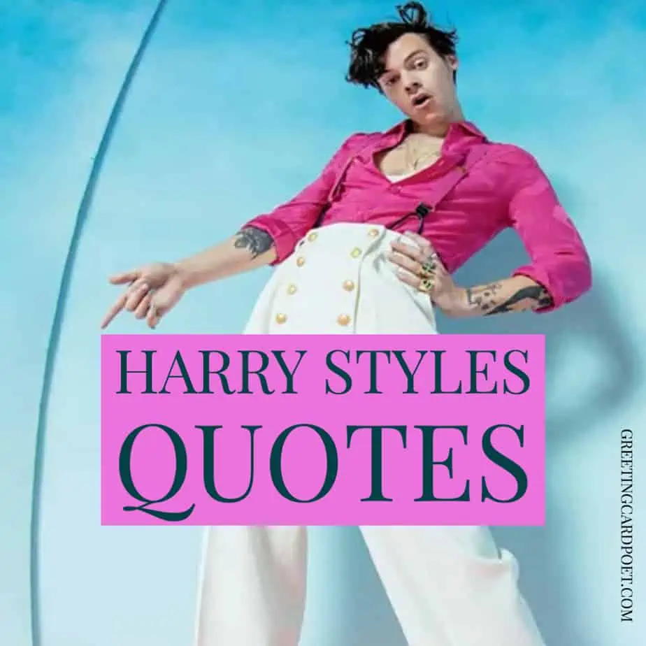 Best Harry Styles Quotes and Captions