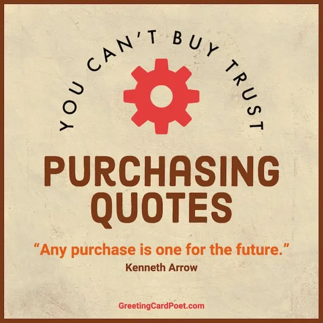 Good purchasing quotes and captions
