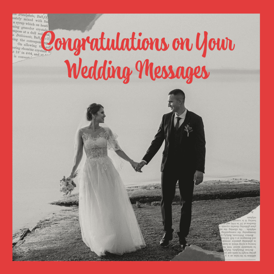 73 Congratulations On Your Wedding Messages (Best Wishes)