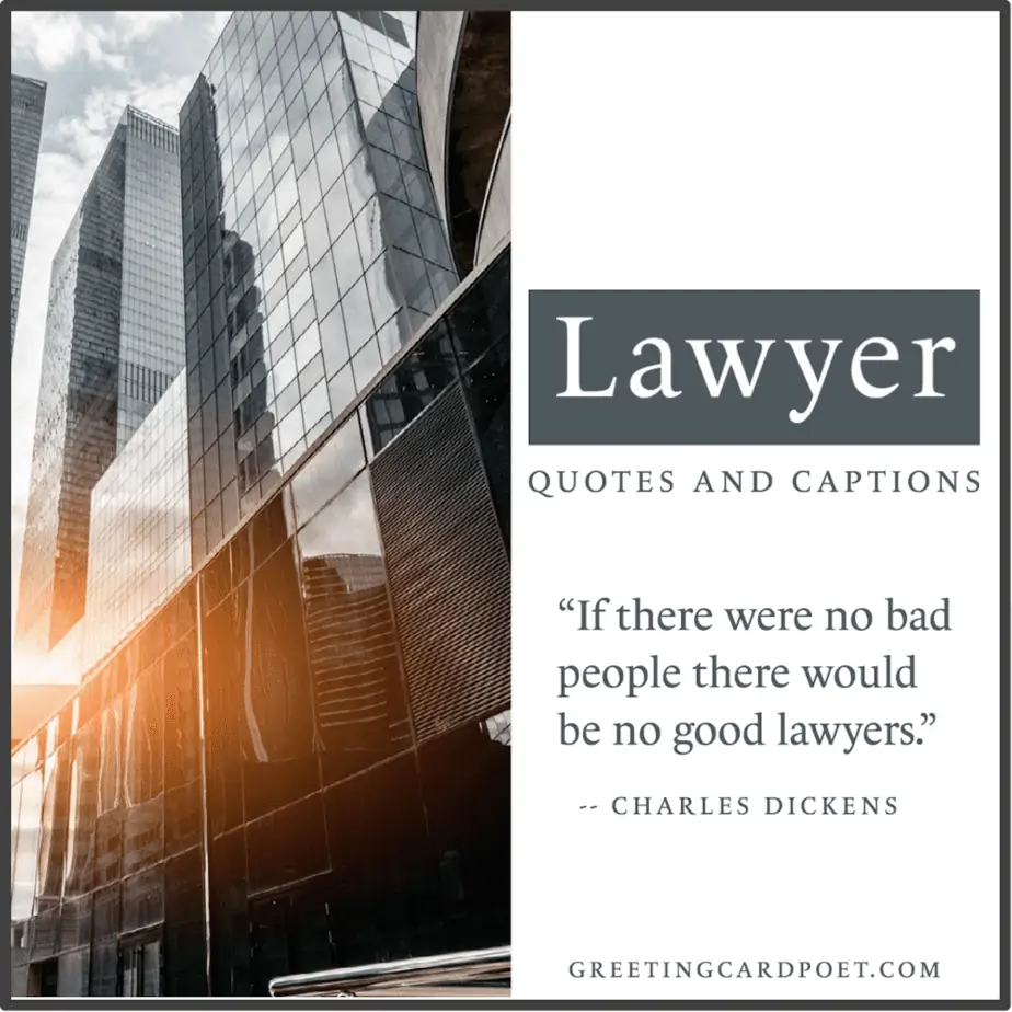 Lawyer Quotes and Captions