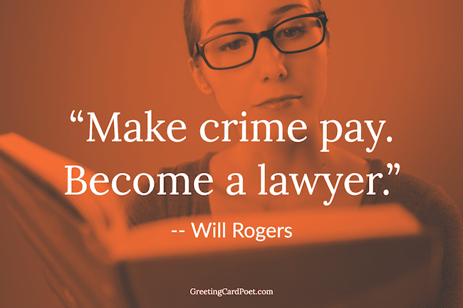 Make crime pay quotation.