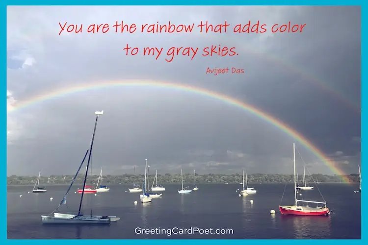 inspirational rainbows.