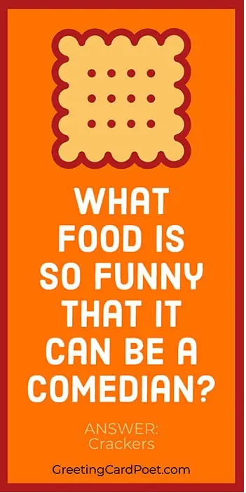 Funny food problem for adults.
