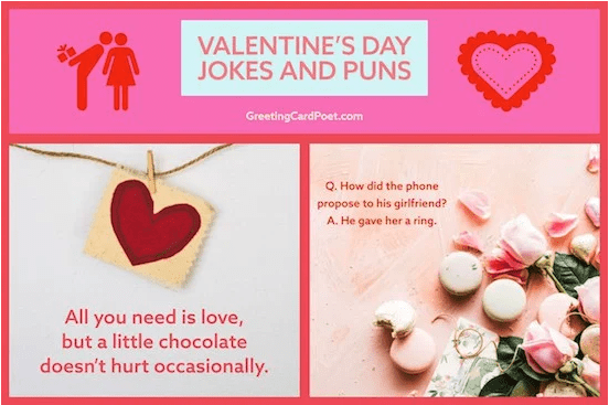 Best Valentine's Day jokes.