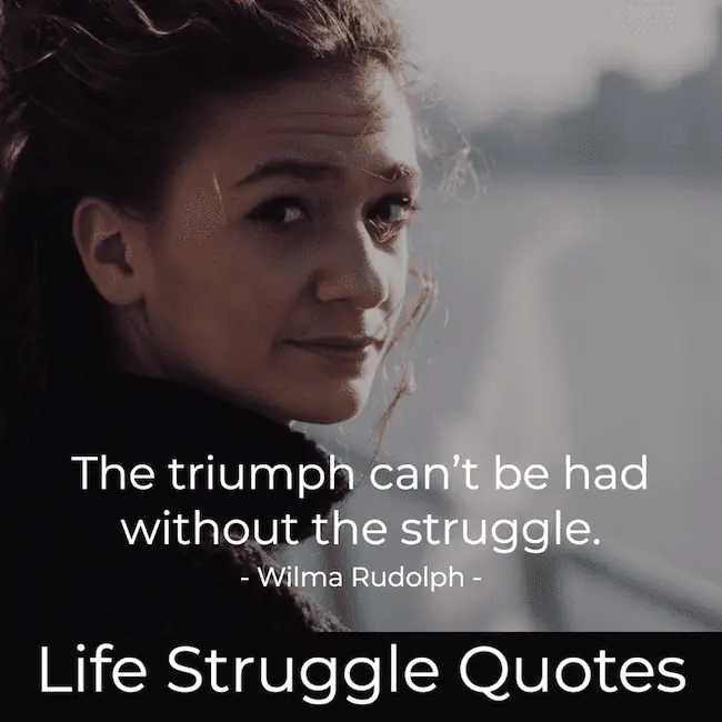 Good life struggle quotes and sayings.