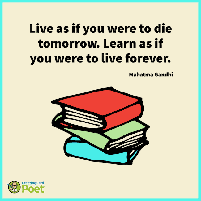 Live as if you were to die tomorrow quote - inspirational quotes for teens.