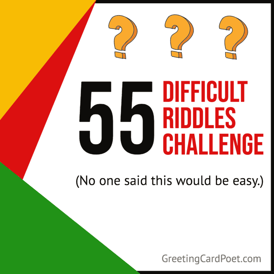 Difficult Riddles Challenge
