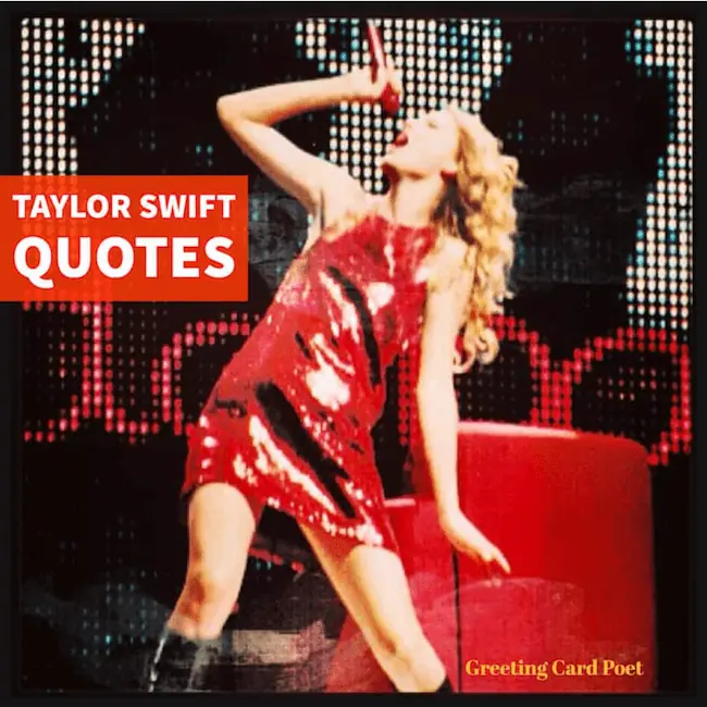 Great Taylor Swift quotations.
