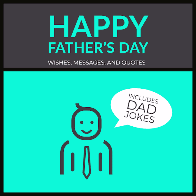 Happy Father's Day Message for Dad's greeting Card