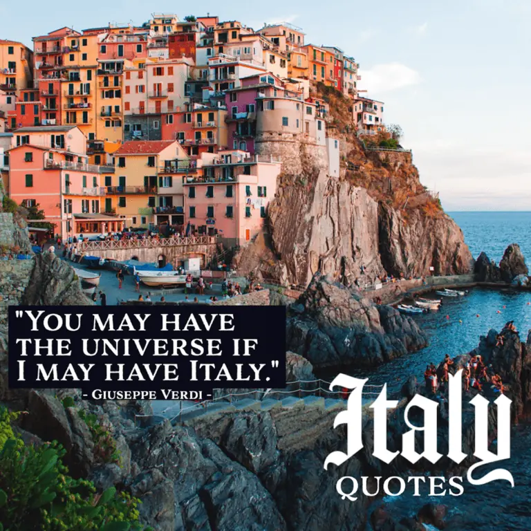 Best Italy Quotes.
