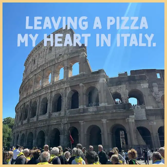 My heart in Italy captions.