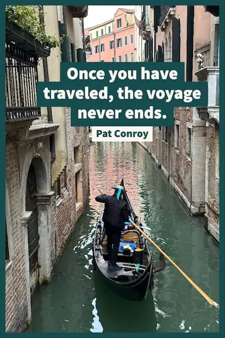 Venice quotes - the City of Canals.