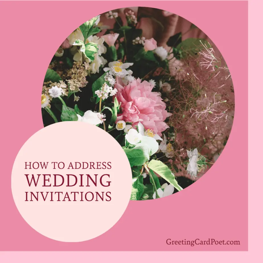 How to Address Wedding Invitations Guide