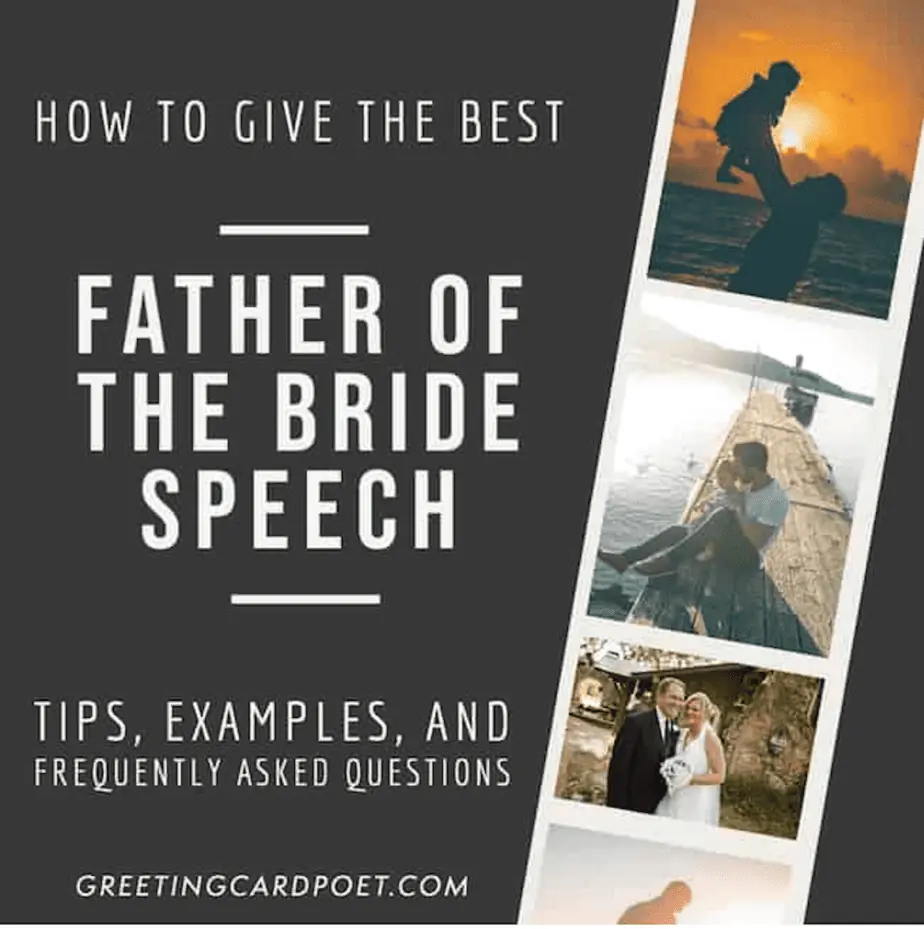 Father of the Bride Speech Tips and Examples