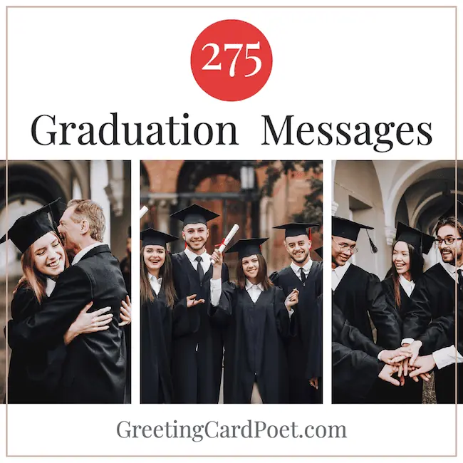 275 really good graduation card messages.
