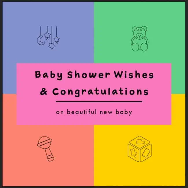 Good baby shower wishes.