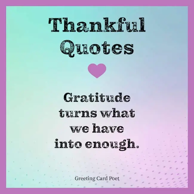 Best Thankful Quotes.