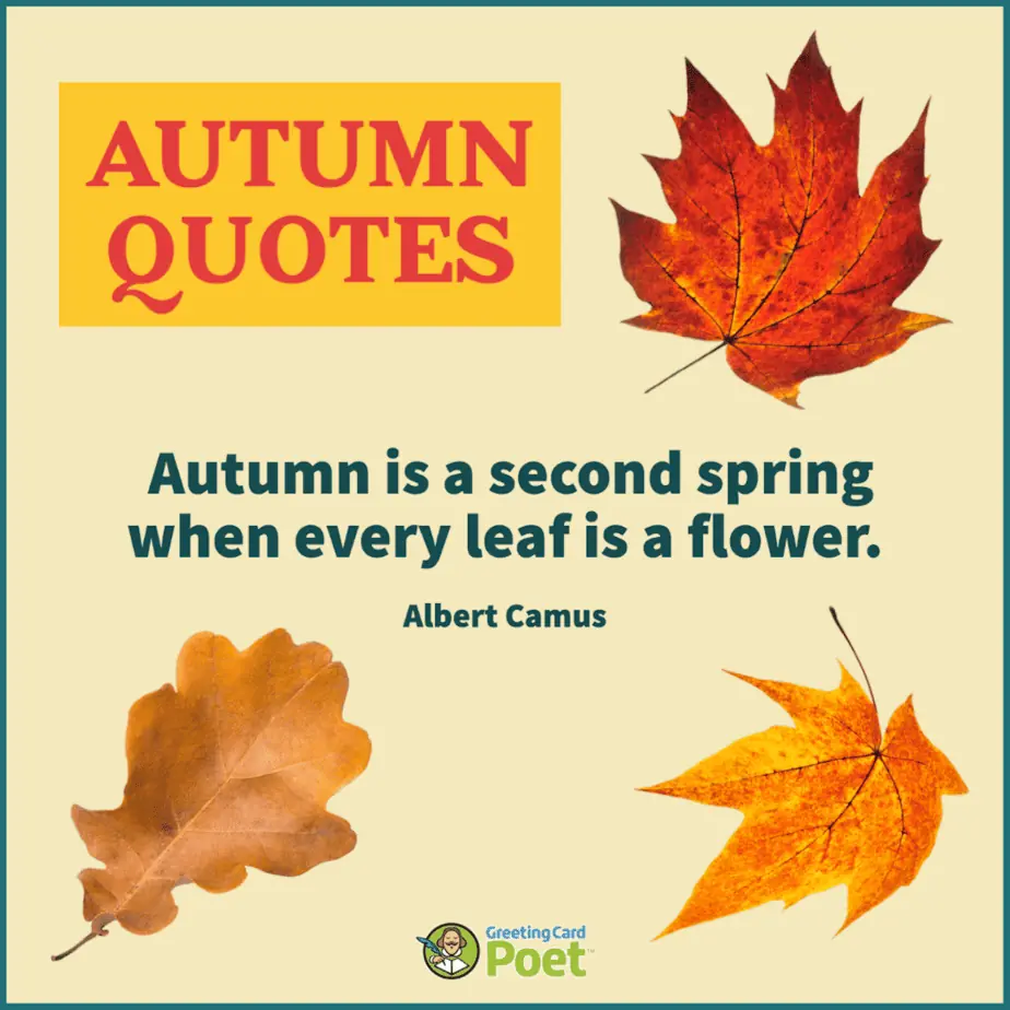 Best Autumn Quotes.