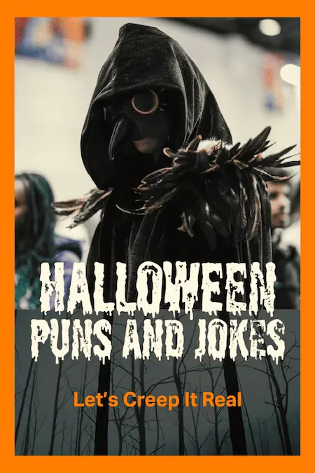 Puns and jokes for Halloween.