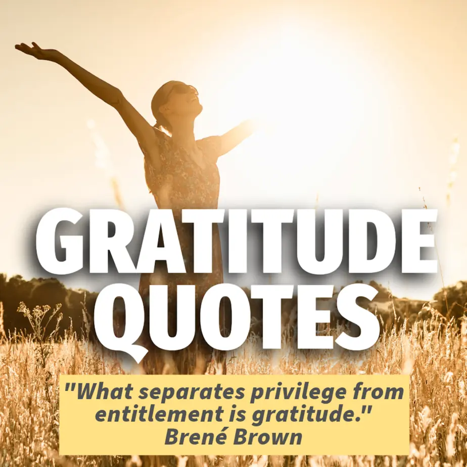 55 Great Gratitude Quotes
