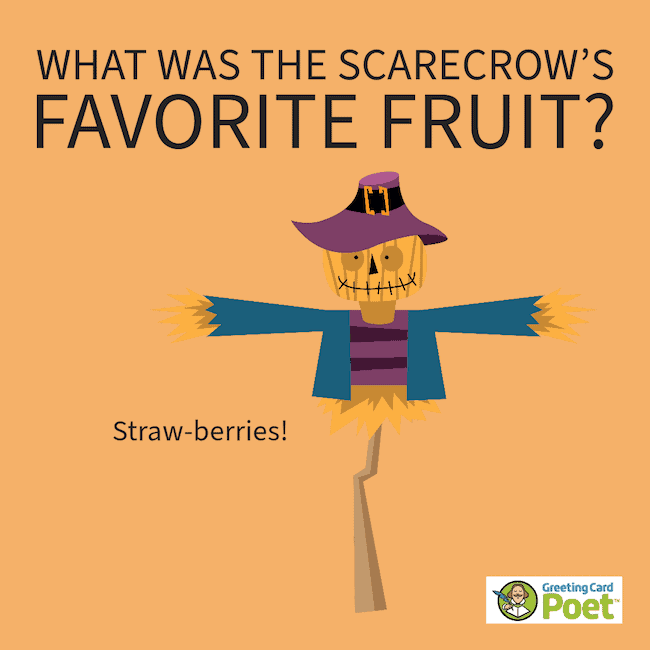 Scarecrow riddle.